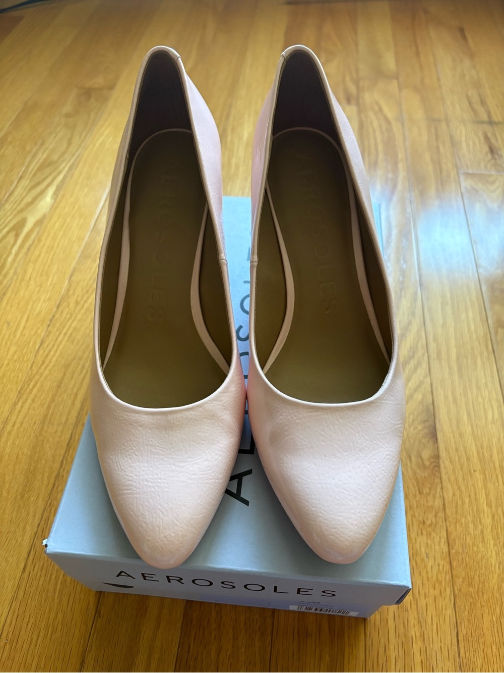 Women's Blush Pink Patent leather